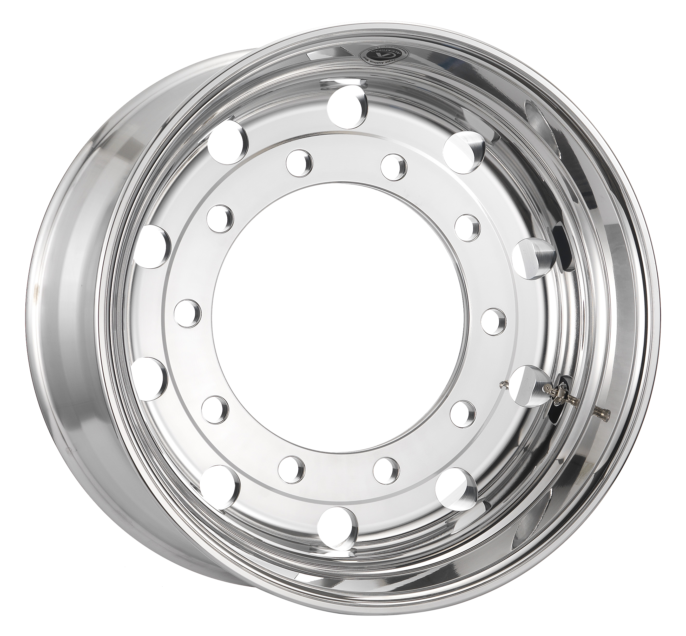 Polished Felge 22,5 x 11,75 ET 0 mm 10 Bolzen &Oslash;26 mm