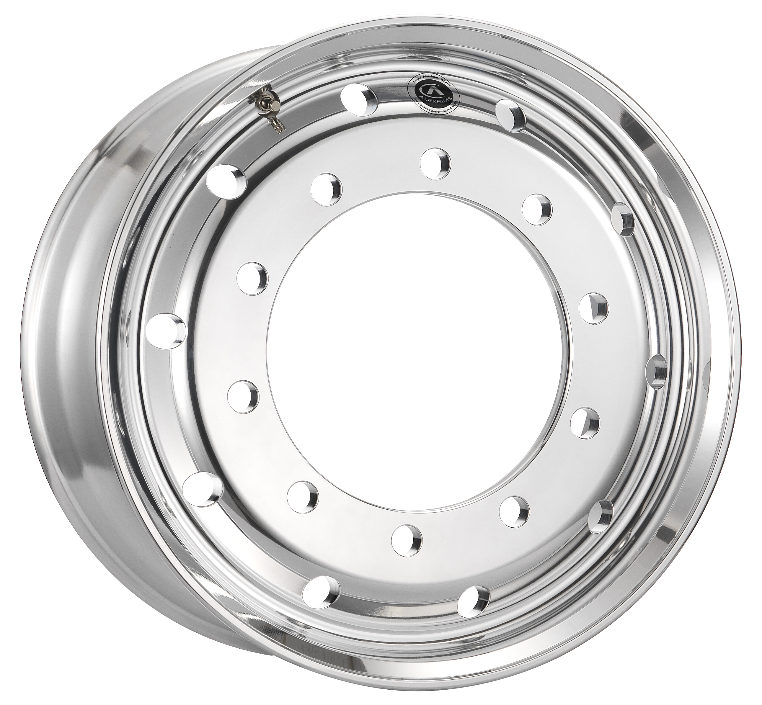 Polished Felge 22,5 x 11,75 ET 120 mm 10 Bolzen &Oslash;26 mm